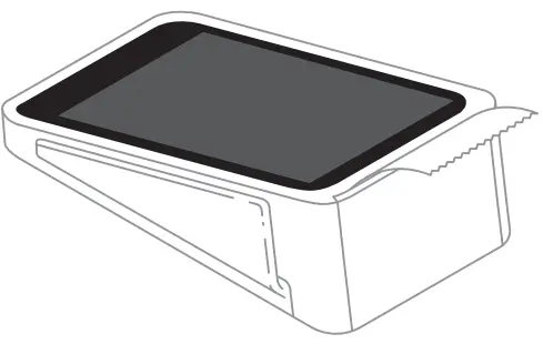 Square SWJ1-01 Terminal Fits Terminal Power Adapter - LOADING RECEIPT PAPER 3