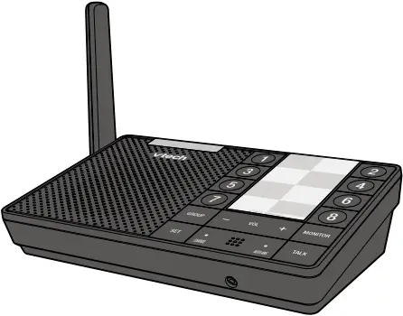 VTech EW780 DECT 6.0 Intercom System 1