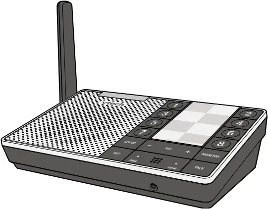 VTech EW780 DECT 6.0 Intercom System 2