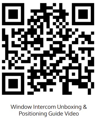 contacta STS-K071 Window Intercom System Speaker and Microphone - QR Code 1