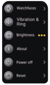 noise SPO2 Color Fit Canvas Bluetooth Calling Smart Watch - Setting