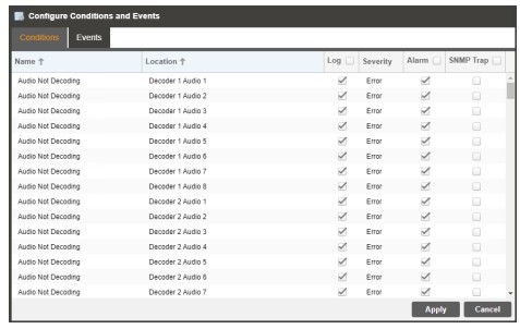 sencore MRD 7000 Receiver Decoder Software - individual decoder