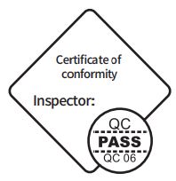 CIDOO V75 Multi Functional Monochrome Dual System Keyboard Installation Guide - Certificate of conformity
