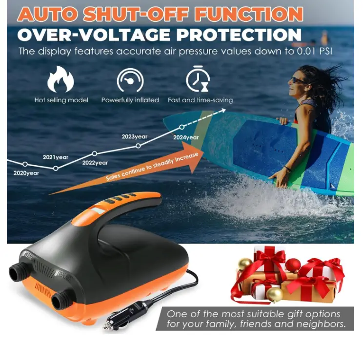 Furein-‎CQB-1-20PSI-High-Pressure-SUP-Air-Pump-AUTO