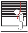 LEVOLOR SHADES Skylight with Automation - Symbols