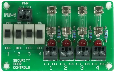 SDC FB-4 Four Output Power Distribution Module 0