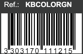 T nB KBCOLORGN iClick Bluetooth Keyboard and Mouse - br code