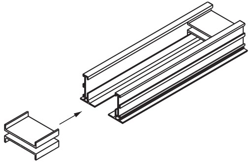 Titus FL 10 LED FlowBar Linear Diffusers - Replacement of Diffuser Spreader