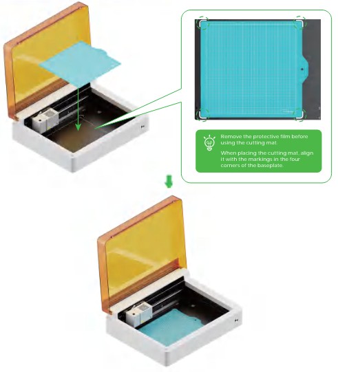 XTOOL M2 Desktop Laser Cutter and Engraver Machine - Cardboard