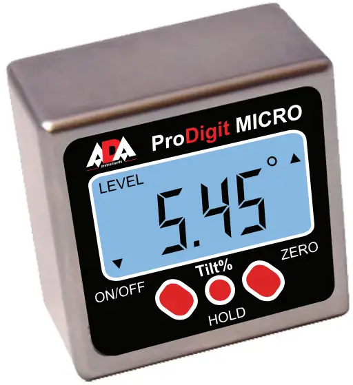 ADAInstruments ProDigit MICRO Digital Angle Meter