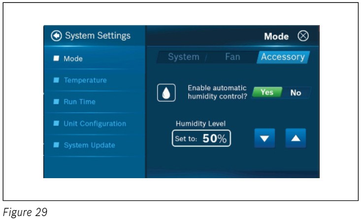 BOSCH BCC110 Connected Control Thermostat - Humidity Control