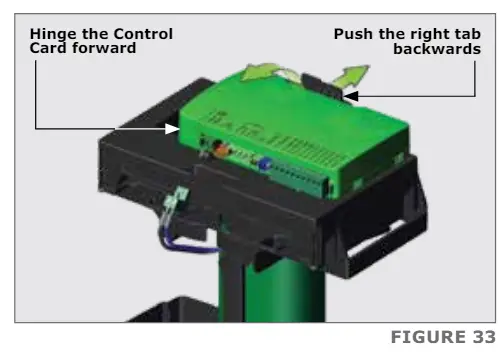 CENTURION D6 SMART Sliding Gate Operator - Removing the Control Card1