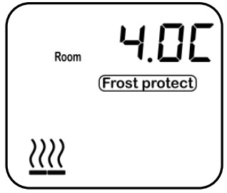 CONSORT CRXSL-10 Wireless Controller - Frost Protection Mode
