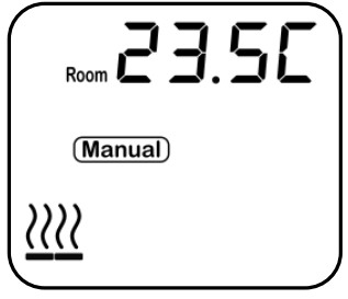 CONSORT CRXSL-10 Wireless Controller - Manual Temperature Mode