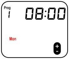 CONSORT CRXSL-10 Wireless Controller - program schedule 6