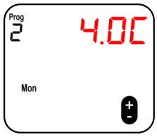 CONSORT CRXSL-10 Wireless Controller - program schedule 9