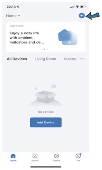 Forever TH08 WiFi Temperature and Humidity Sensor - Add Device