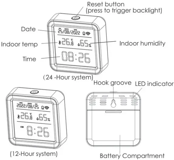 Forever TH08 WiFi Temperature and Humidity Sensor - Product Presentation