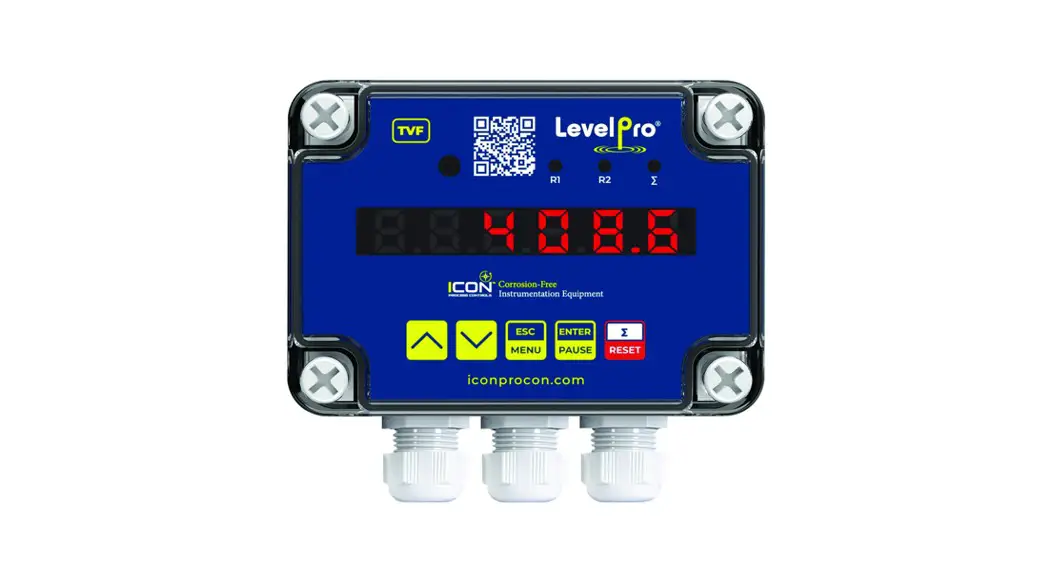 ICON PROCESS CONTROL TVF Series TVF Flow Display and Batcher - Featured Image