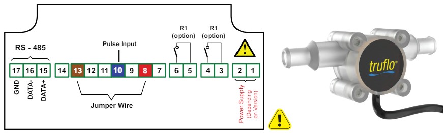 ICON PROCESS CONTROL TVF Series TVF Flow Display and Batcher - Pulse Output 2