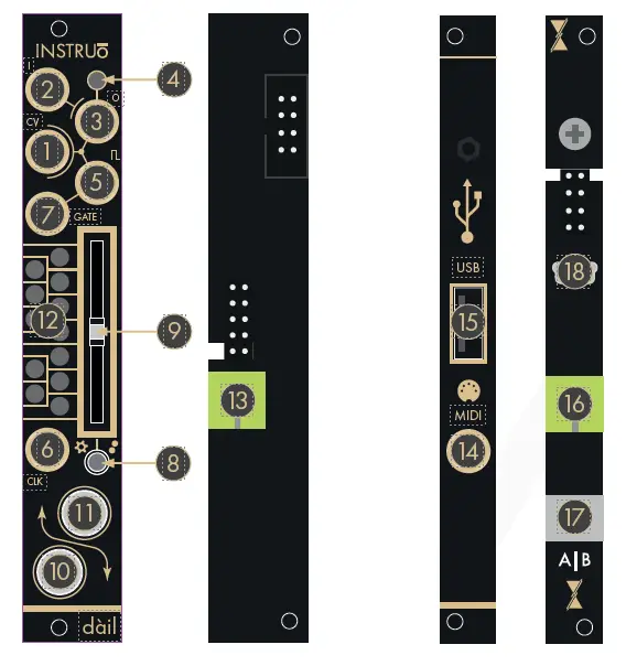 INSTRUo-Dail-Eurorack-Quantiser-and-MIDI-Interface-Module-FIG- (1)