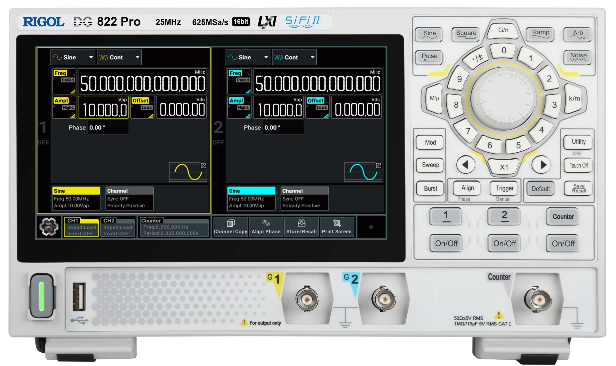RIGOL-DG800-Pro-Function-Arbitrary-Waveform-Generator-fig-1