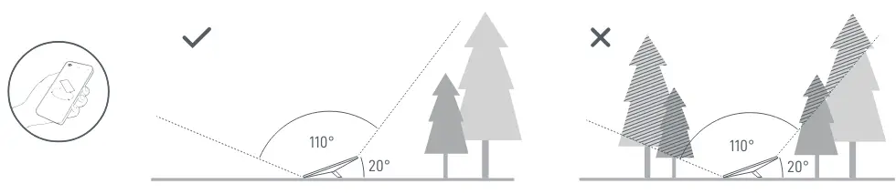 STARLINK Mini Kit Dish With Built In Router - View