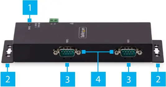StarTech RS232 Serial Over IP Device Server - a1