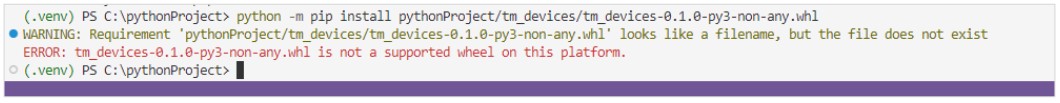 Tektronix Simplifying Test Automation With tm_ Devices And Python - Troubleshooting
