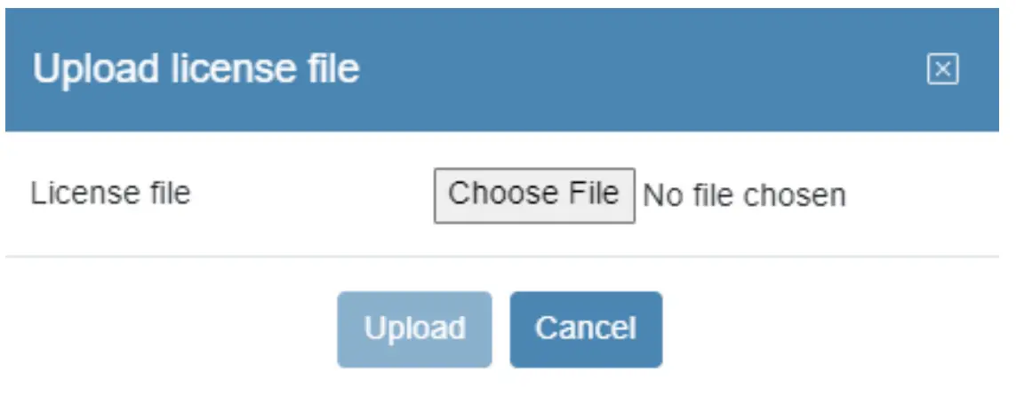 Working With The License server