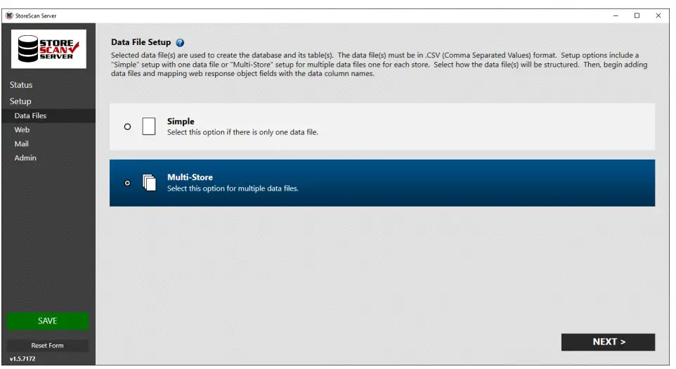 AML RevH StoreScan Server Software - Multi Store