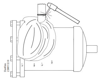 Danfoss DCR Filter Drier Shell Installation Guide - Welding