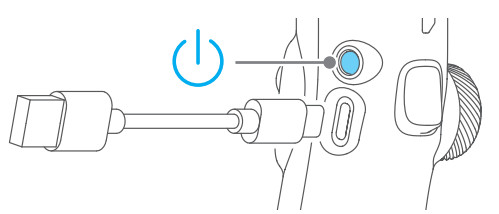 FeiyuTech VB4SE 3-Axis Handheld Gimbal for Smartphone - Power