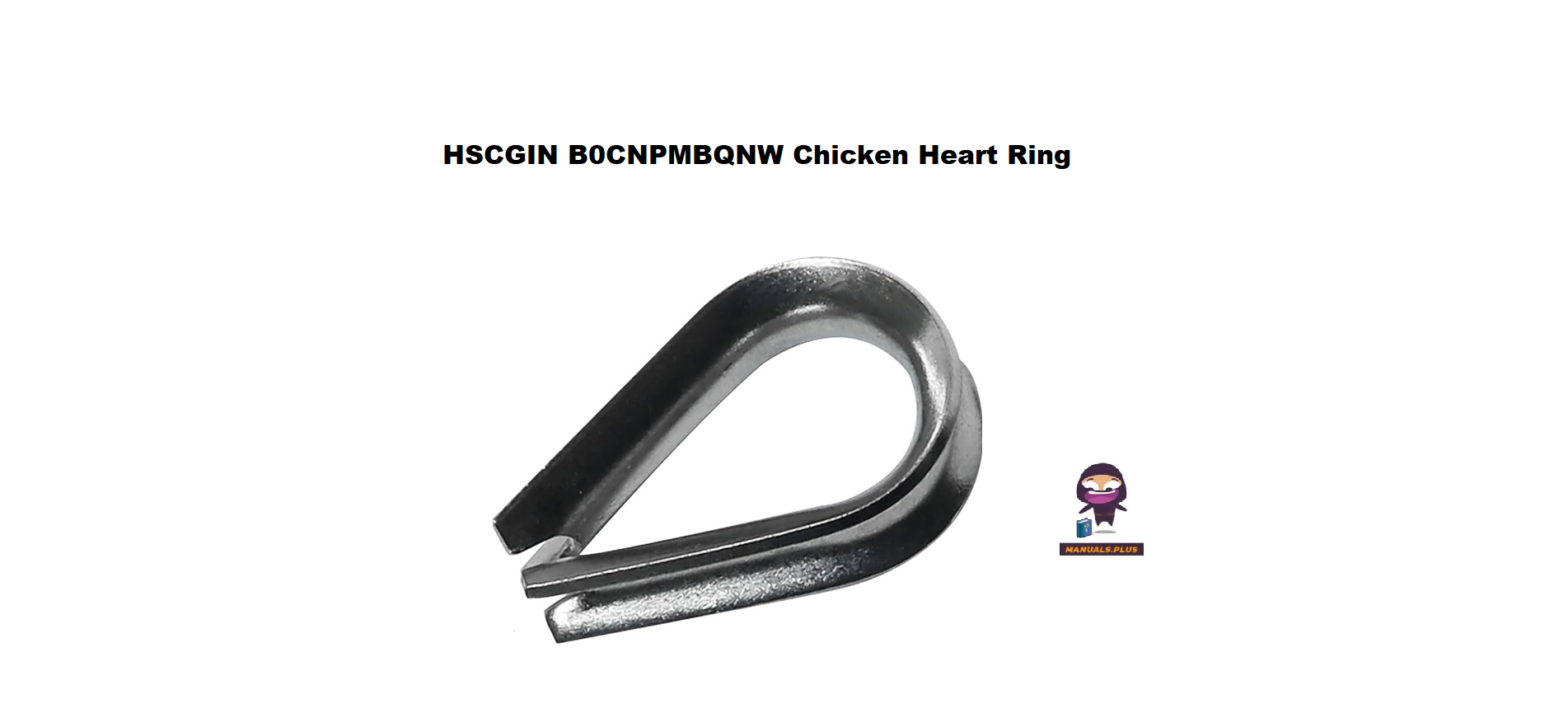 HSCGIN B0CNPMBQNW Chicken Heart Ring Installation Guide