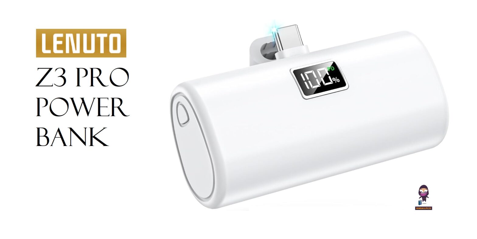 LENUTO Z3 Pro Power Bank User Manual