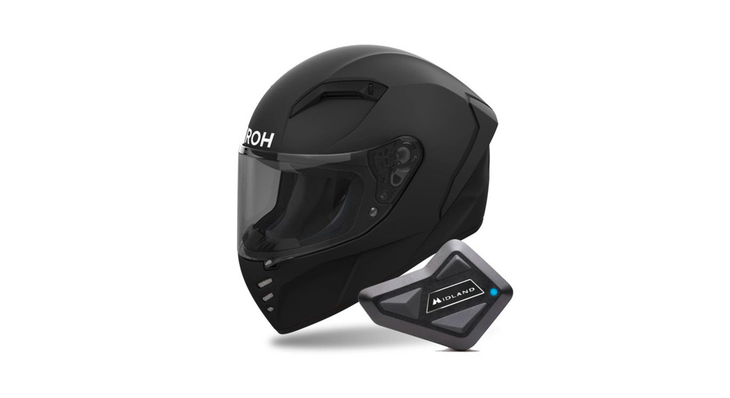 MIDLAND BT Mini Bluetooth Intercom Helmet - Featured Image