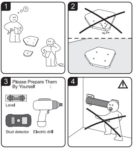 MewooFun QM076B Cat Scratching Post Instruction Manual - How to use