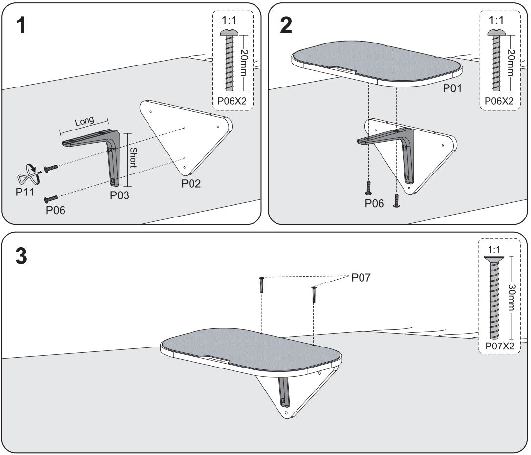 MewooFun QM078B Cat Window Perch Instruction Manual - Assembly Instruction