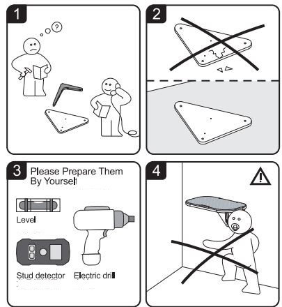 MewooFun QM078B Cat Window Perch Instruction Manual - How to use
