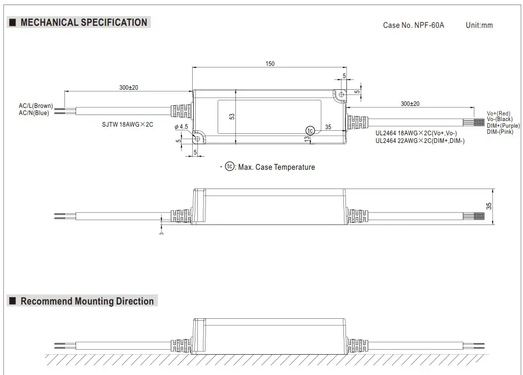 NPF-40D-54 Single Output LED Driver - Output LED Driver 3