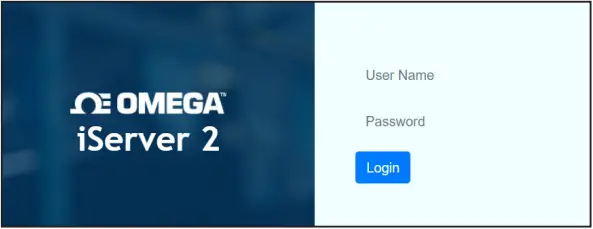 OMEGA iServer 2 Virtual Chart Recorder and Webserver - b1