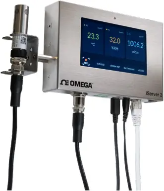 OMEGA iServer 2 Virtual Chart Recorder and Webserver