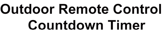 Outdoor-Remote-Control-Countdown-Timer-LOGO