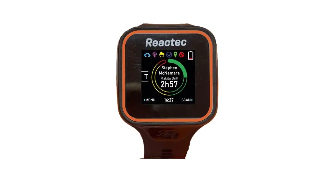 Reactec RLW001 Eco System R-Link HAVS Monitor Watch - Featured Image