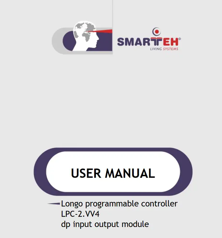 SMARTEH LPC-2.VV4 Longo Programmable Controller - front page
