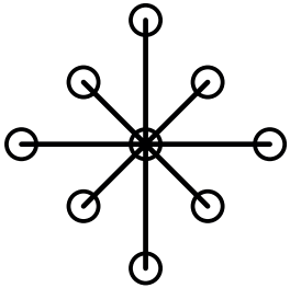 Star Stitch 12mm & 8mm