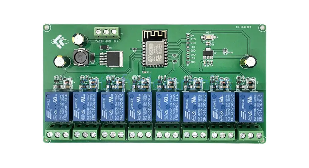TARJ ESP8266 8 Relay WiFi Module - Featured Image