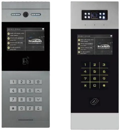 Trudian Digital Intelligent Building Video Intercom System Linux System Outdoor Station