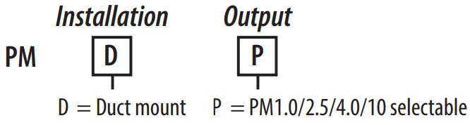 VERIS PMDP Duct Mount Particulate Matter Sensor - Symbol 1