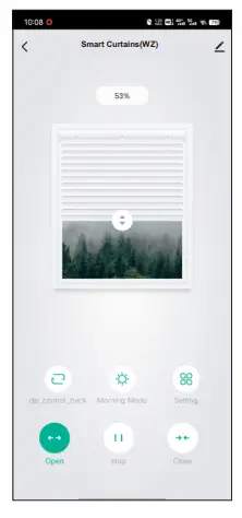 ZSC1 Zigbee + RF Smart Curtain Switch Module- Main interface